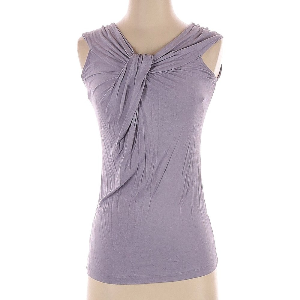Kische Purple Sleeveless Top
